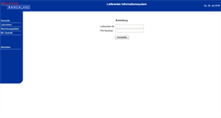Desktop Screenshot of lis.molkerei-ammerland.de
